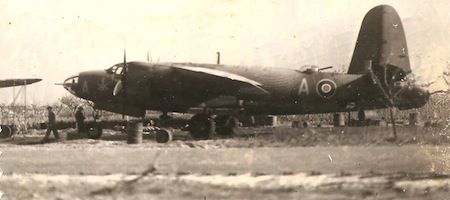 Marauder B26; a difficult aircraft to fly, nicknamed ‘The widow maker’. (Courtesy of Bill Thomas)