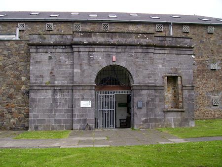 Front of prison